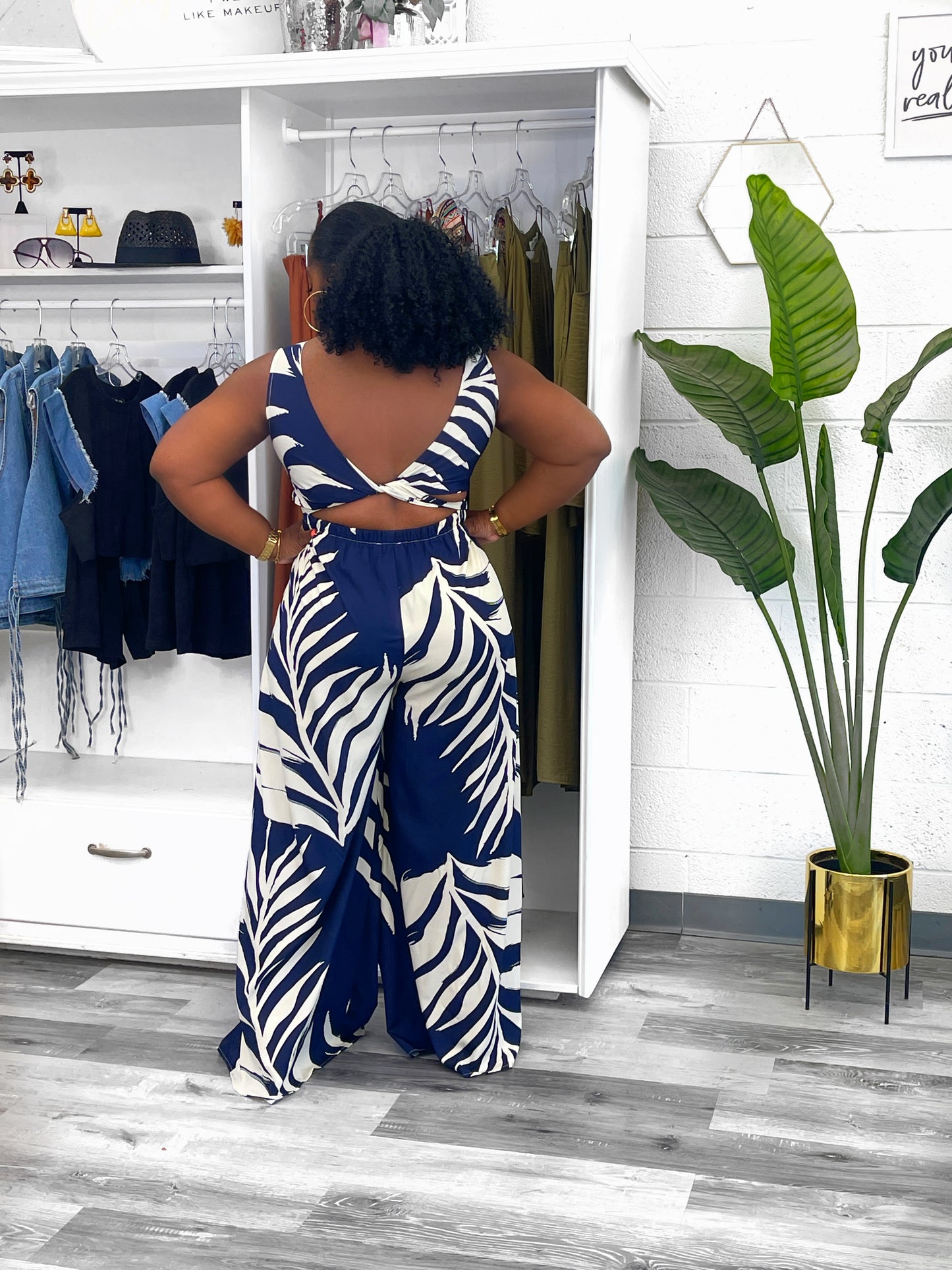 Palm Luxe Jumpsuit
