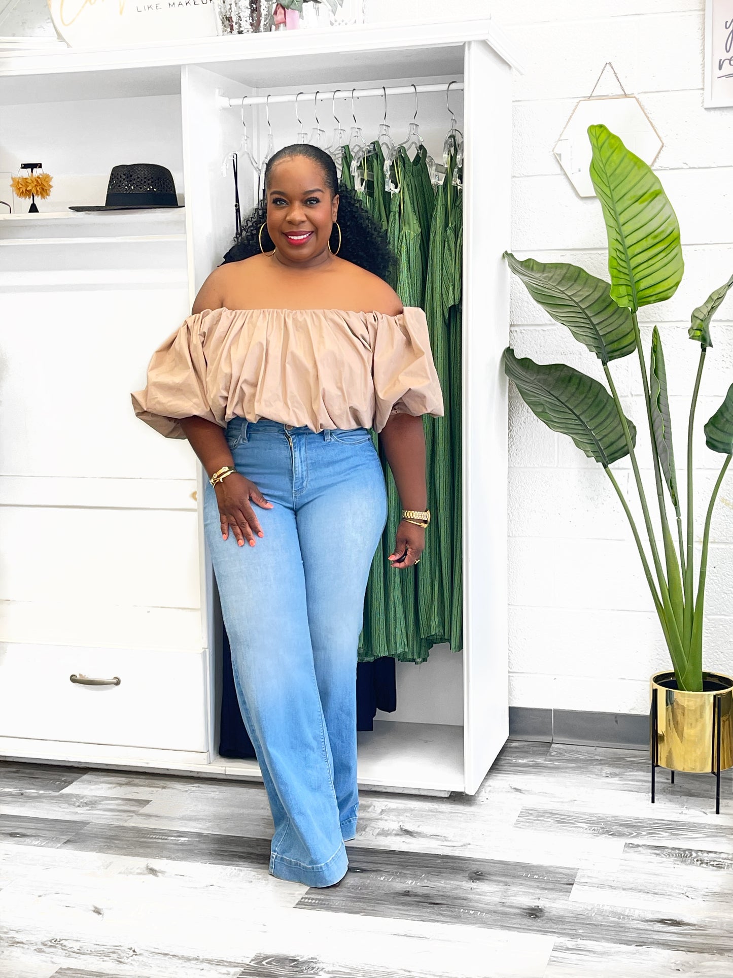 Off The Shoulder Ruffle Top