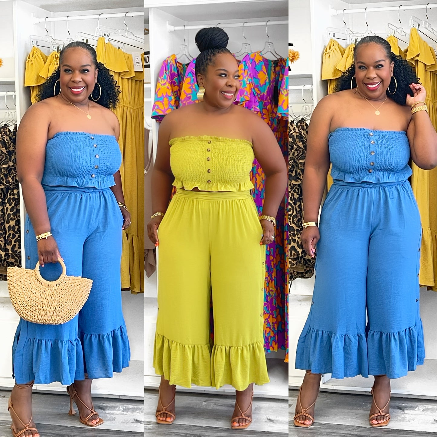 Smocked Two Piece Set