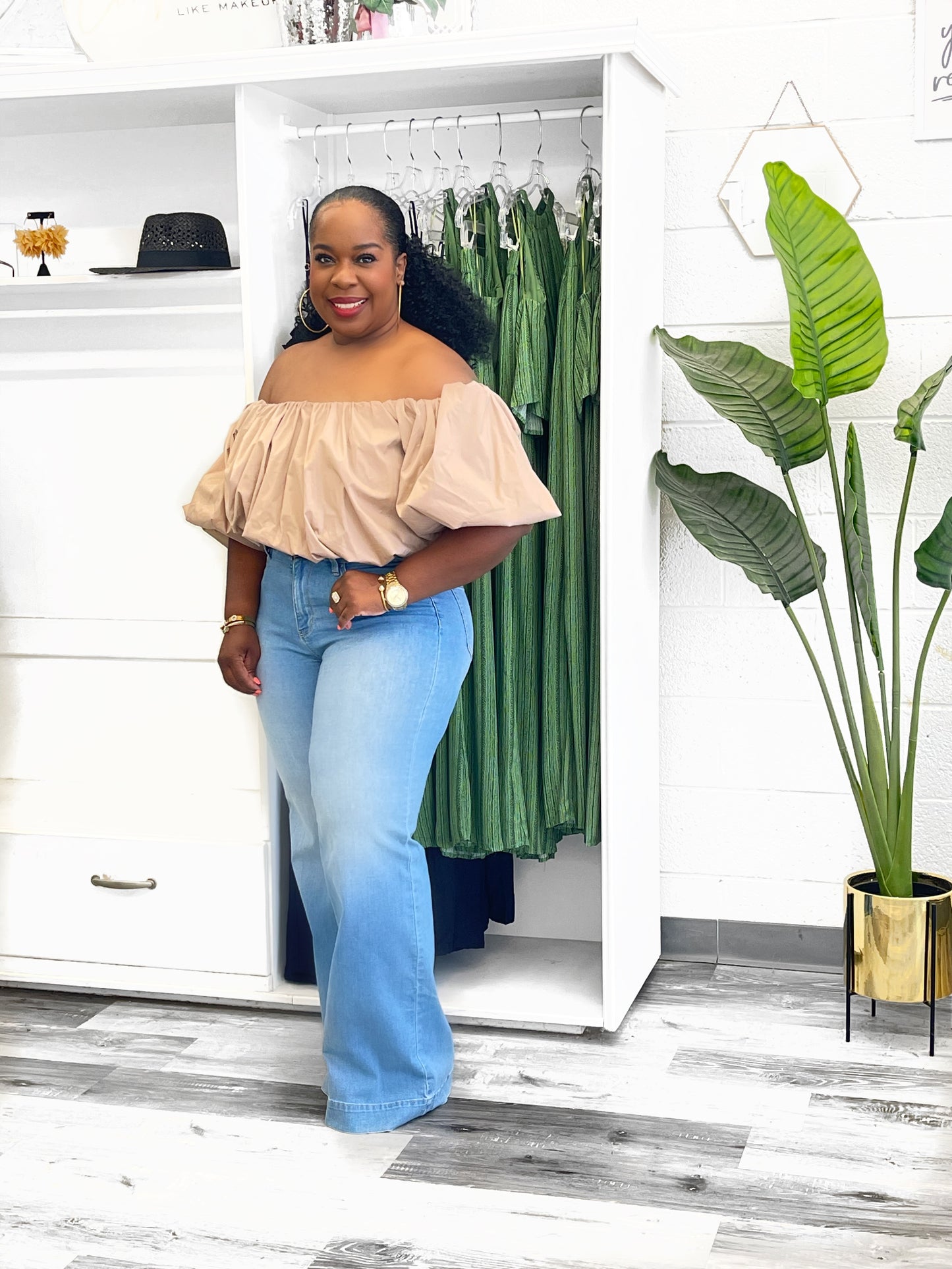 Off The Shoulder Ruffle Top
