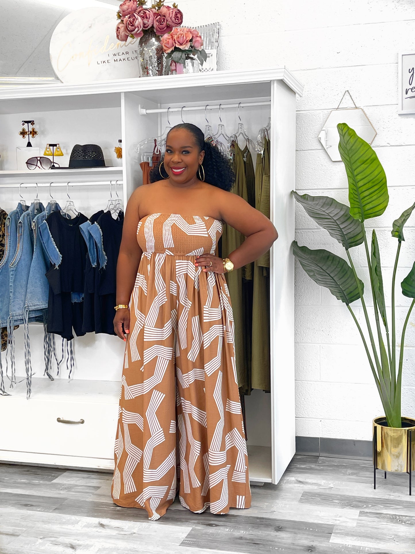 Maze Me Away Jumpsuit