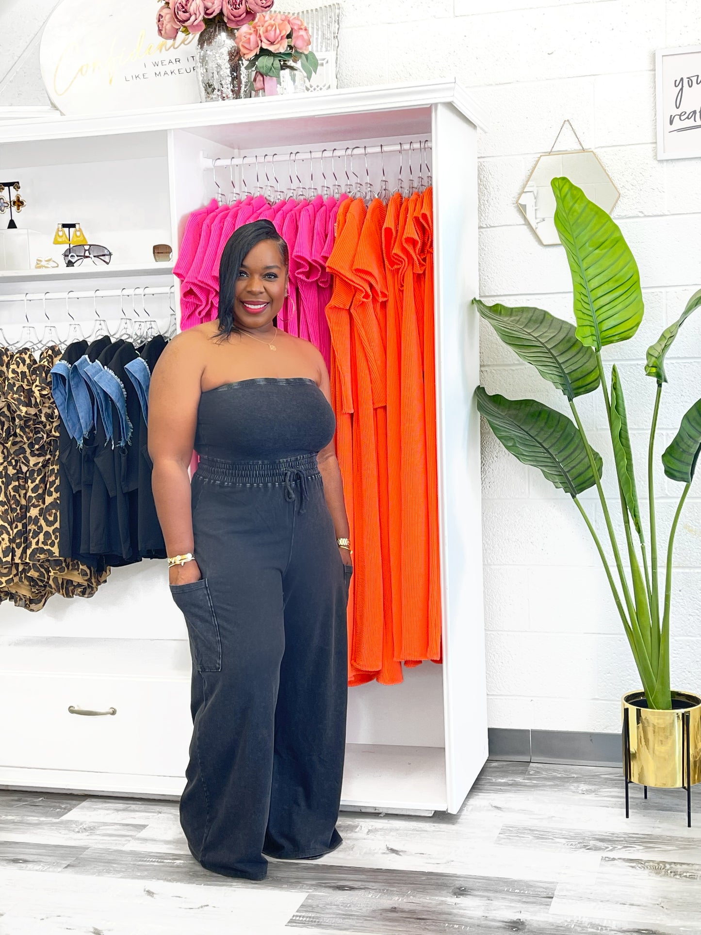 Mineral Wash Jumpsuit