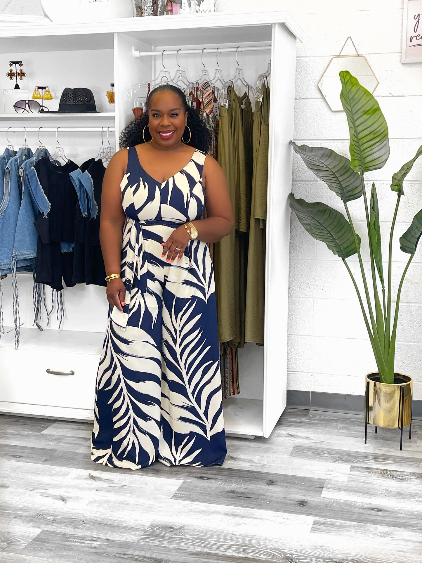Palm Luxe Jumpsuit