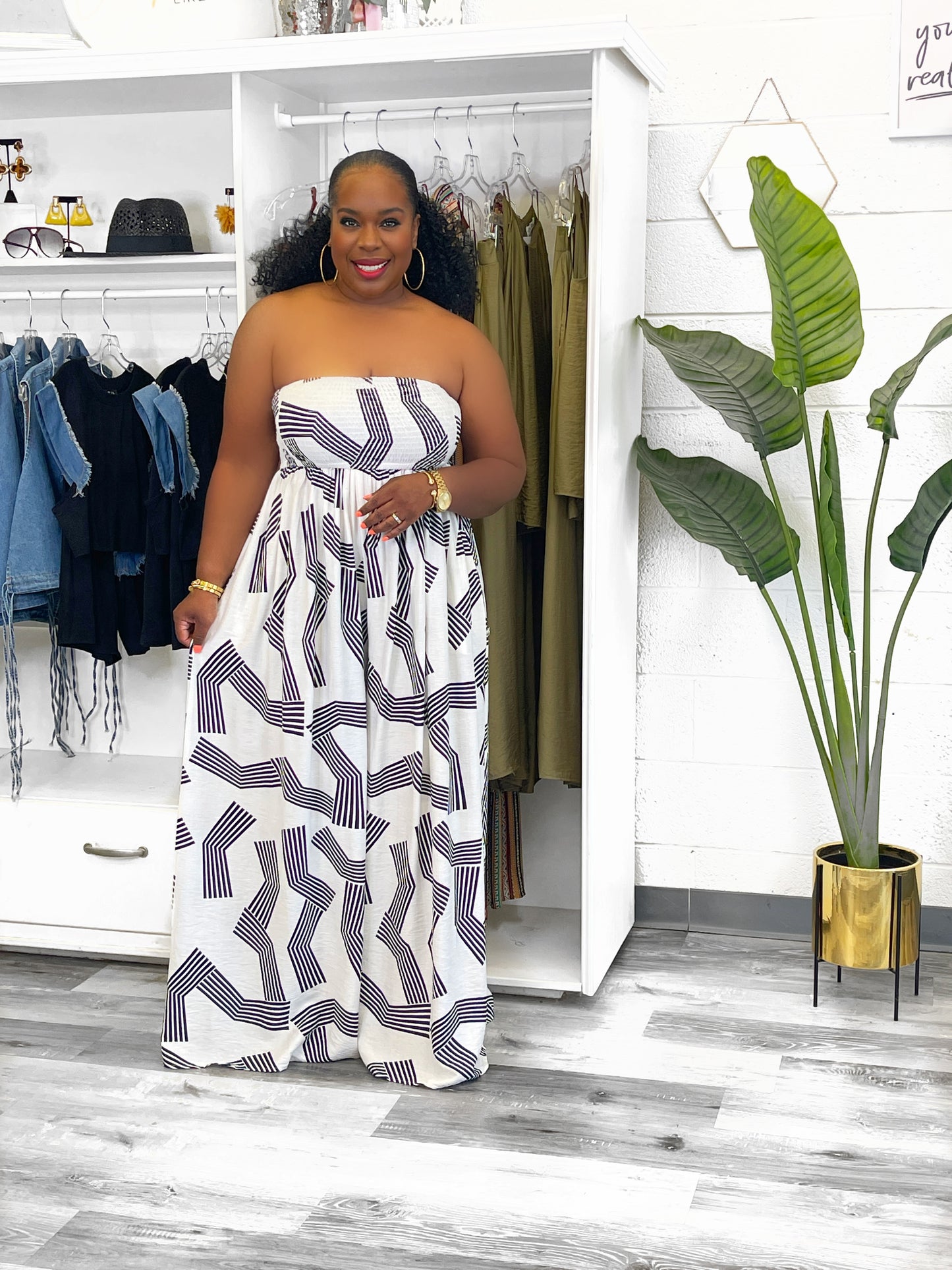 Maze Me Away Jumpsuit