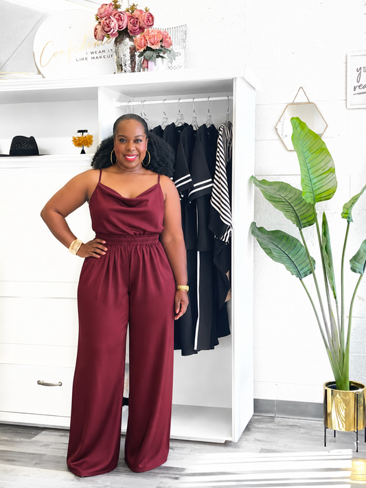 Satin Dreams Jumpsuit