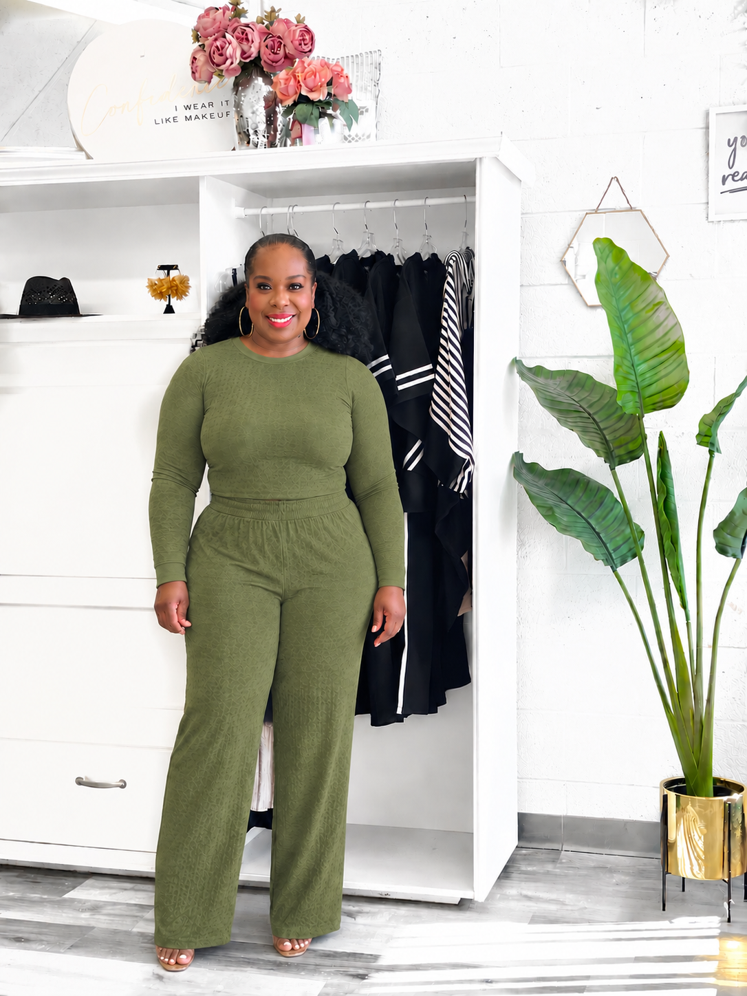 Olive Comfy Lounge Set