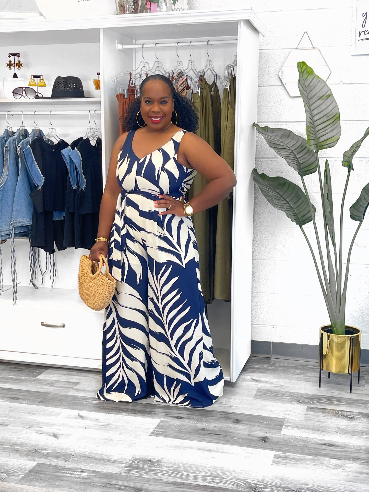 Palm Luxe Jumpsuit