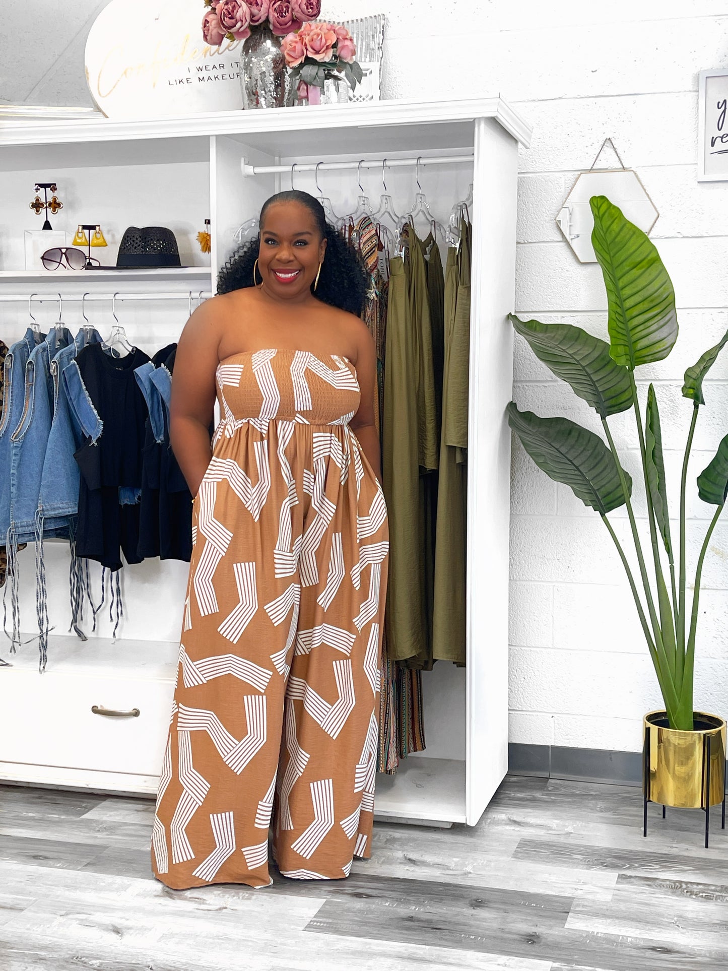 Maze Me Away Jumpsuit
