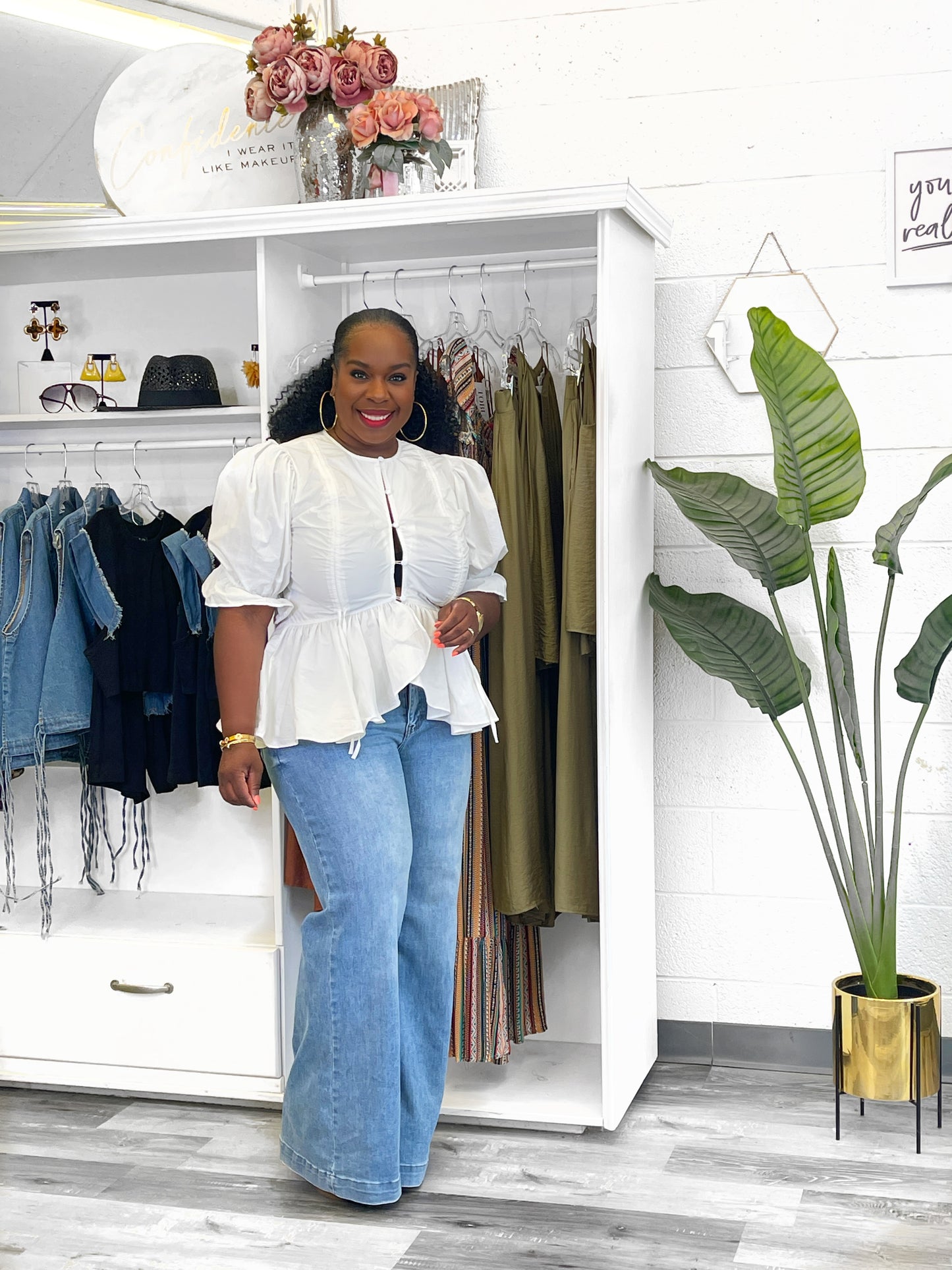 Sweet & Chic White Blouse